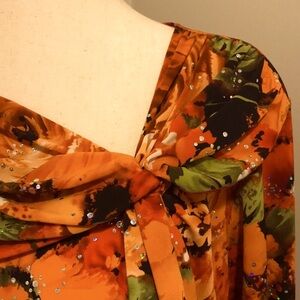 BRITTANY BLACK WOMEN Sparkling Floral Top